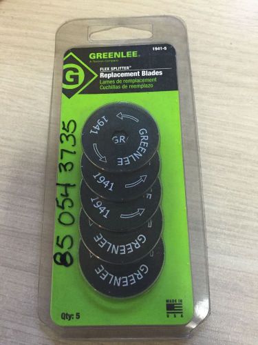 Greenlee 1941-5 Replacement blades for Greenlee 1940, 5 pack