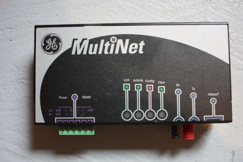 GE Multilin Multinet-FE Ethernet to RS-485 Converter/Gateway