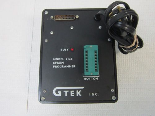 GTEK Inc. 7128 / 2AG2102 / 120V, 50-60GHz,1A / Eprom Programmer Unit