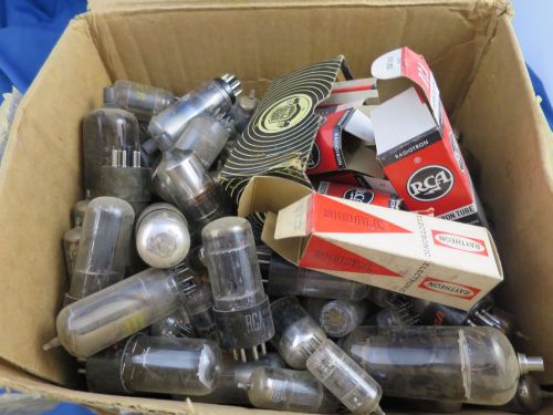 Lot of Loose Vacuum Tubes. RCA and other brands.