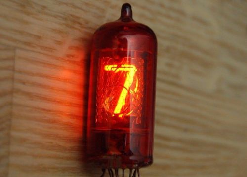 Z573M RFT WF  NIXIE TUBES. Lot of 1 PC. used (IN-14)