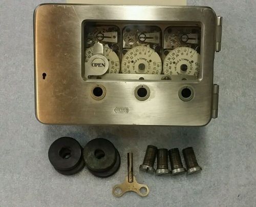 Yale Triple K Time lock, 3 working movements, safe timer, vault. Sequential #s