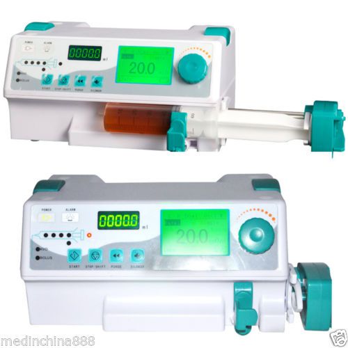 Brand new syringe pump ideal for icu &amp; ccu audible&amp;visual alarm 2015 new!! for sale