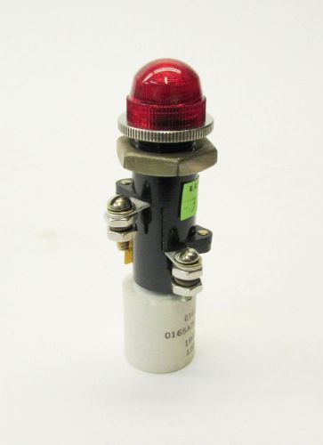 GE General Electric 116B6708G-45R53R4 120V 12.5W 1900 Ohms Red Indicating Lamp