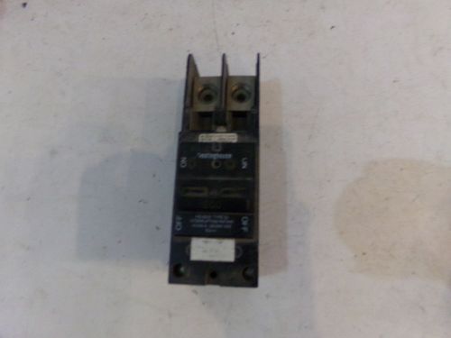 WESTINGHOUSE Type BJ Circuit Breaker 2 Pole 200 Amp BJ2200- USED