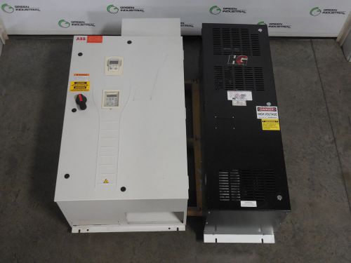 150 hp abb hvac drive with tci harmonic filter ach550-bcr-180a-4+b055+f267 for sale