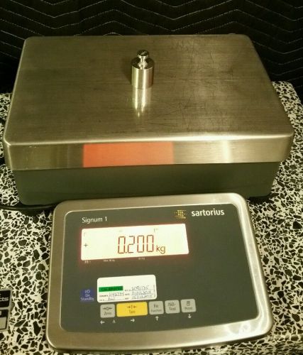Sartorius signum high capacity balance max=60kg d=2g lab scale great condition for sale