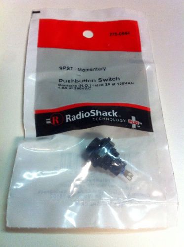 SPST • Momentary Pushbutton Switch #275-0644 By Radioshack