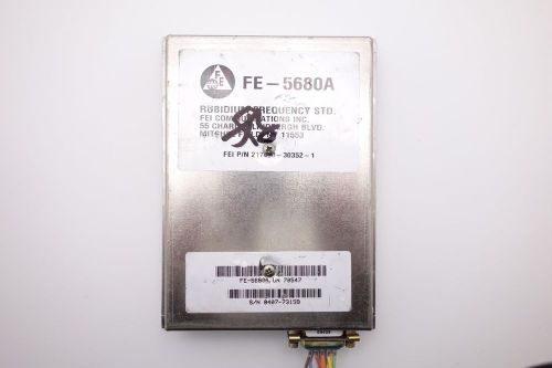 FE-5680A 10 MHz Sinewave Rubidium Oscillator Std 50 OHM