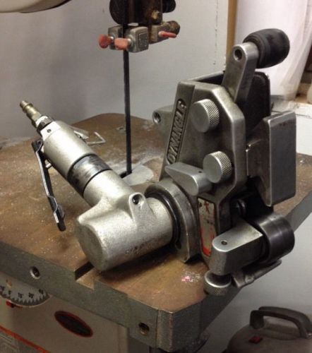 Dynabrade 14200 air belt sander grinder dynangle pneumatic tool knife maker shar for sale