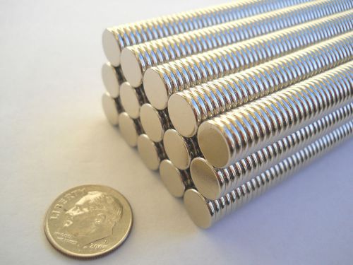 50 NEODYMIUM Disc MAGNETS - 9 X 1.5mm - N35 - Rare Earth Strong Magnet
