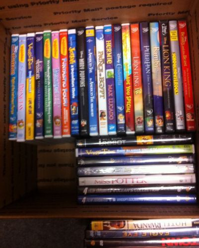 30 Empty DVD Cases