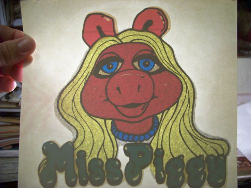 &#034;Miss Pig&#034; Transfer (Iron-on heat transfer only)