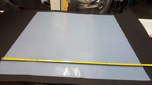 Silicone rubber sheet translucent 1/32 thk x 47&#034;wide x 48&#034; long for sale