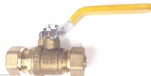 1/2&#034;  ball valve for 1/2&#034; for gasflex flexible gas piping (1 unit) for sale