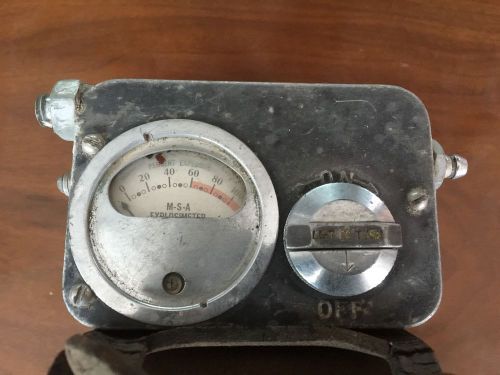 Vintage Explosimeter Combustible Gas Indicator Detector Meter Steampunk Decor