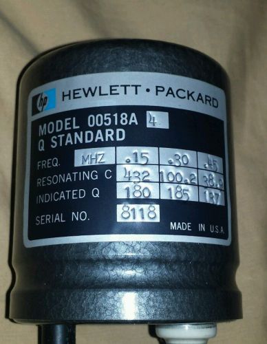 HEWLETT PACKARD MODEL 00518A 4