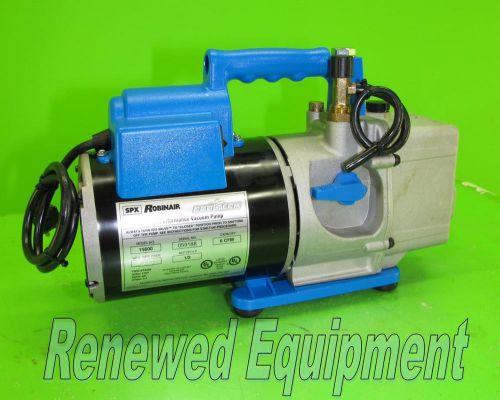 Spx robinair model 15600 cooltech high performance vacuum pump for sale