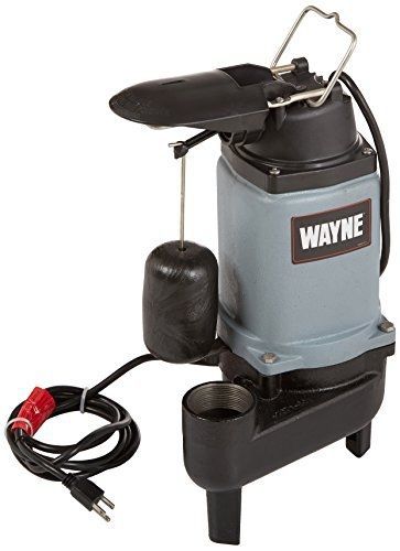 Wayne WCS50V Cast Iron Sewage Pump with Vertical Float Switch