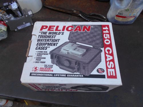 Pelican  # 1150 Case with Foam BLUE COLOR NEVER USED