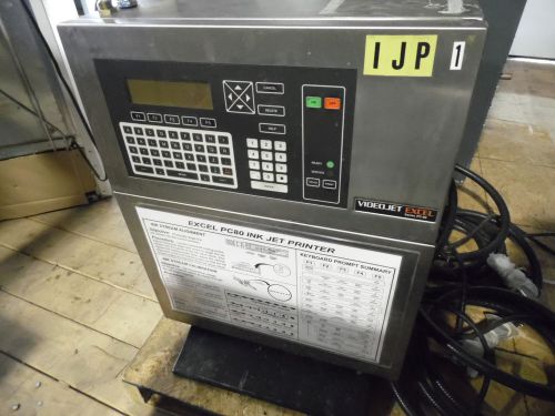 Videojet excel pc-80 ink jet marking machine for sale