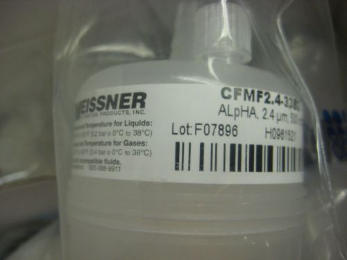 Meissner ALpHA Capsule Filter   2.4uM 500cm^2 Stepbard  Vent CFMF2.4-33B2