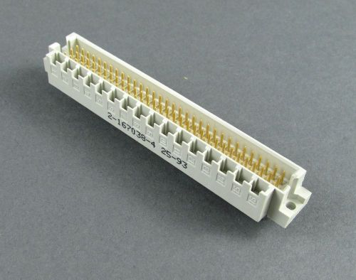 Lot of (133) amp te connectivity 2-167038-4 eurocard type r for sale