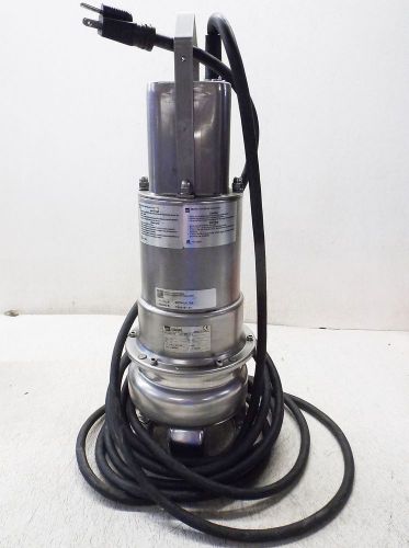 Ebara mec 90 h 75 m submersible pump sst, 373000012, 115 volt, 1 hp (used( for sale