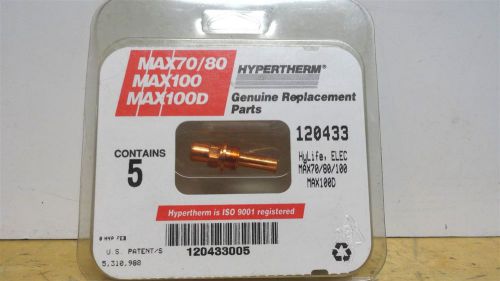 Hypertherm * 120433 * 100 amp air standard electrode  *new in the box* for sale