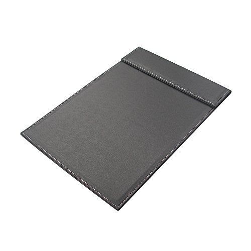 KINGFOM™ A4 Leather Office Desk File Paper Clip Drawing &amp; Writing Board Pad