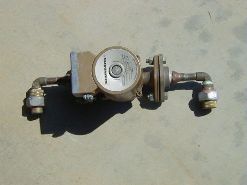 Circulating pump, 115VAC, 3/4&#034; pipe, all bronze