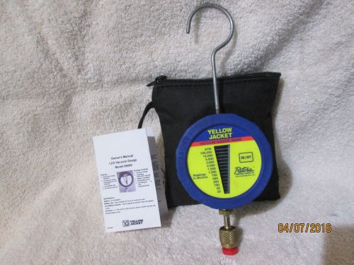 RITCHIE ENGINEERING COMPANY YELLOW JACKET VACUUM GAUGE 69080 ATM-25 MICRONS. NR!