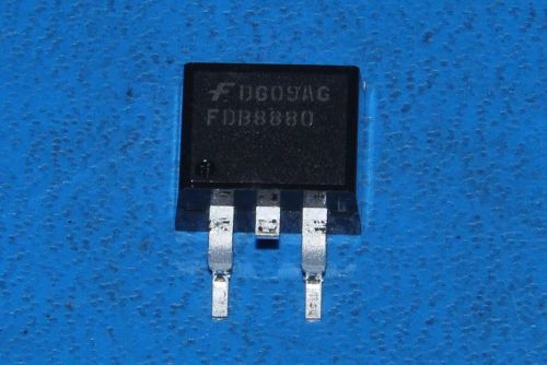 125-pcs trans mosfet n-ch 30v 11a 3-pin (2+tab) to-263 t/r fdb8880_nl 8880 for sale