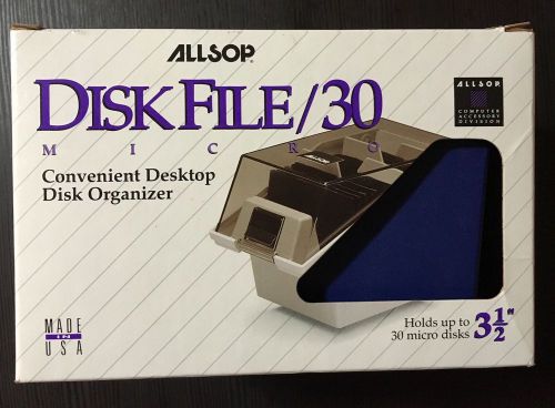 Allsop Disk File 30 3.5&#034; Disk Filing Tray - Good Condition