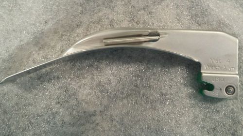 Welch Allyn Mac 4 69064 Fiber Optic Laryngoscope Blade WelchAllyn Laryngoscopy