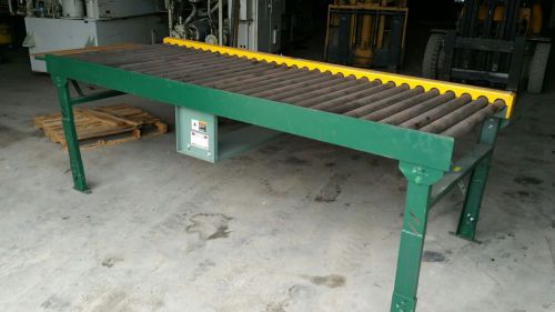 Hytrol powered roller conveyor