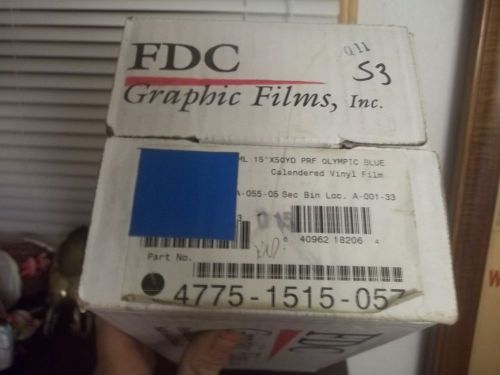 FDC GRAPHIC FILMS  Vinyl Calendered Film 15&#034;x50 Yard Roll ESTATE FIND