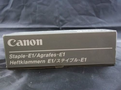 Canon Staple-E1 3 Staple Cartridges - One box
