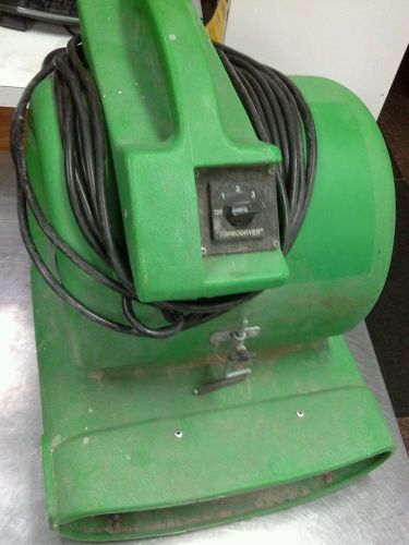 USED DRI EAZ ELECTRIC TURBO Blower 2 Speeds Carpet Dryer #46947-1