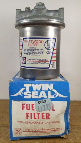 New TWIN SEAL Fuel Oil Filter Space/Water Heaters Oil Burners S254 S-254 Canada