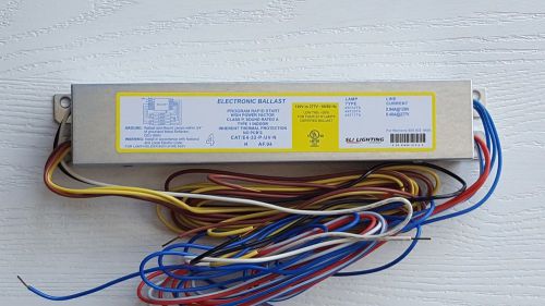 New 4 lamp t8 electronic ballast case of 10 multi-volt 120-277v instant start for sale