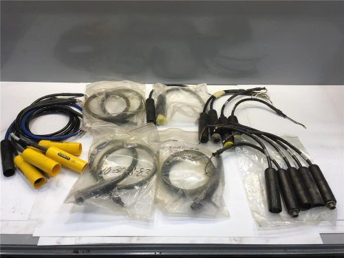 Mixed lot stanley cooper atlas copco electric tool power plug wire cable for sale