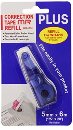 Plus Correction Tape MR Refill WH-615R
