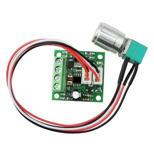 Uniquegoods 1803bkw 1.8v 3v 5v 6v 7.2v 12v 2a 30w dc motor speed controller (... for sale