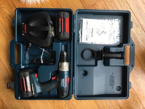 Bosch brute cordless 36v hammer drill driver 2 battery 36 volts li-ion 36-volts for sale