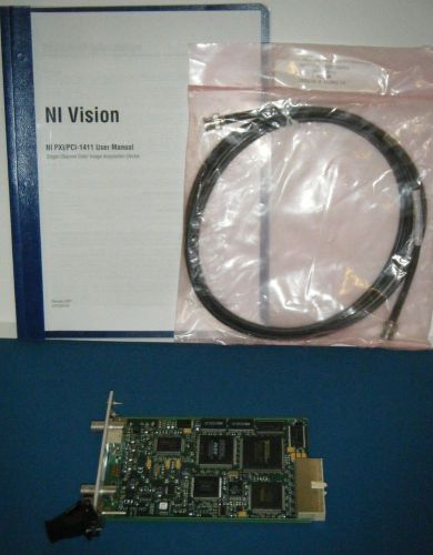 Ni pxi-1411 imaq color ntsc/pal s-video rs170 ccir national instruments *tested* for sale