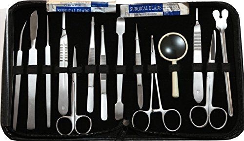 Edge instruments medical students anatomy biology dissection kit with case for sale