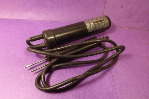 VINTAGE KNOPP VOLTAGE TESTER  MADE BY ELECTRICAL FACILITIES INC OAKLAND CA USA