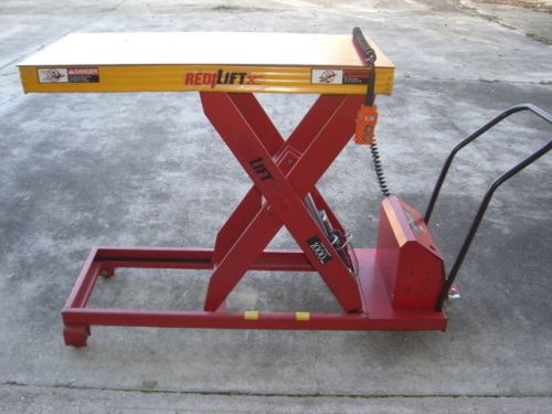 Beech 12v electric lift table model rp 36-10 1000 lb capacity for sale