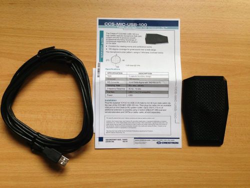 Crestron® CCS-MIC-USB-100 USB Microphone